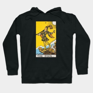 The Fool Rider Waite Smith Tarot Hoodie